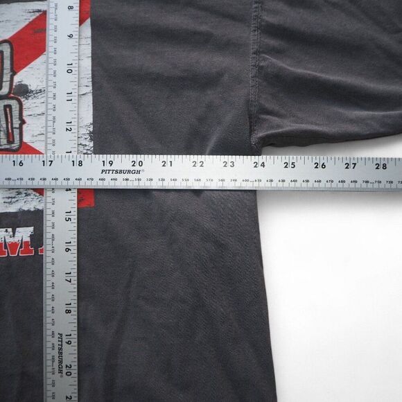 Lynyrd Skynyrd 2018 Sweet Home Alabama Farewell Tour T-Shirt Grey Men's 2XL - Picture 7 of 8